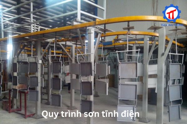 Quy trình sơn tĩnh điện