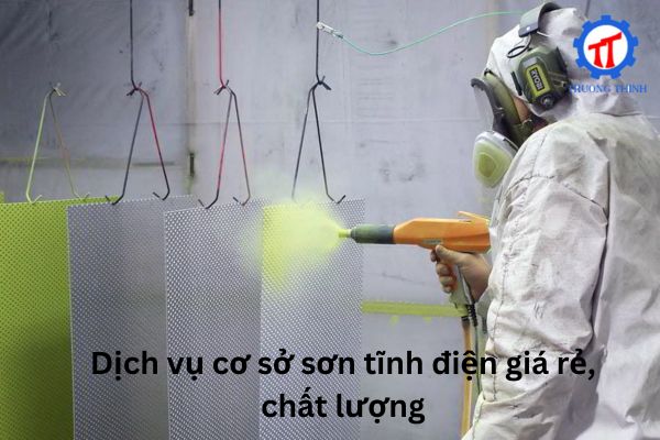 Dịch vụ cơ sở sơn tĩnh điện giá rẻ, chất lượng