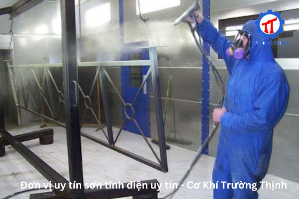 Đơn vị uy tín sơn tĩnh điện uy tín - Cơ Khí Trường Thịnh