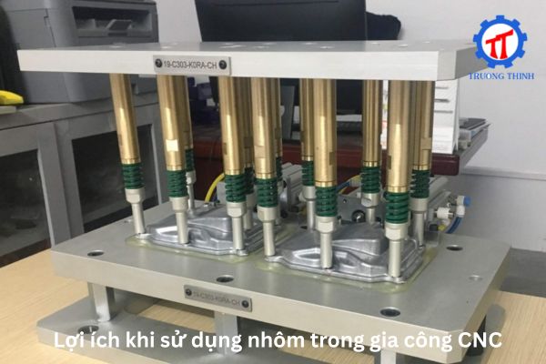 Lợi ích khi sử dụng nhôm trong gia công CNC