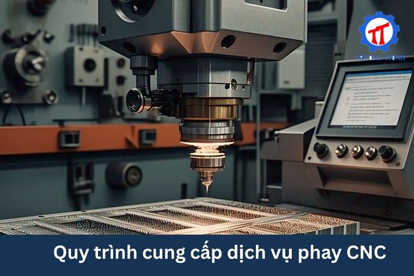 Quy trình cung cấp dịch vụ phay CNC