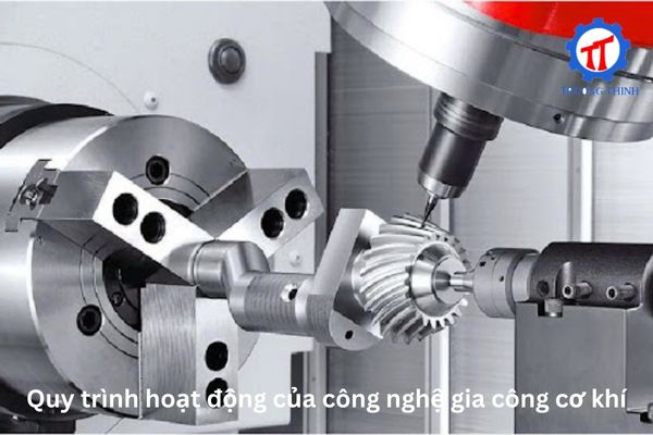 Quy trình hoạt động của công nghệ gia công cơ khí