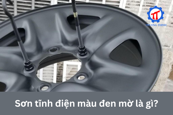 Sơn tĩnh điện màu đen mờ là gì?