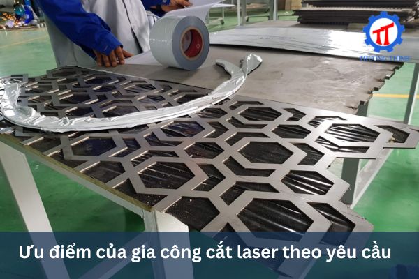 Ưu điểm của gia công cắt laser theo yêu cầu